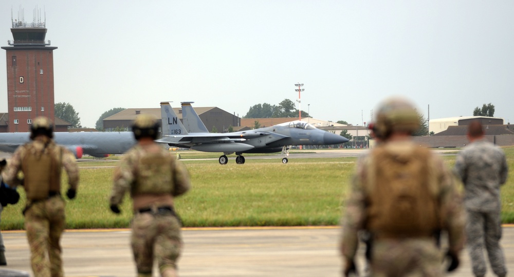 Three USAF Wings conduct first-time FARP exercise
