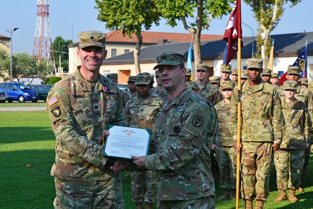 Change of Command Ceremony, U.S. Army Health Clinic Vicenza, italy.