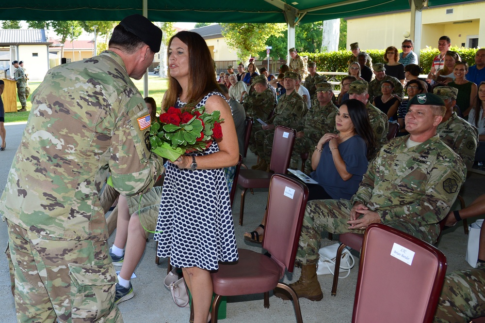 Change of Command Ceremony, U.S. Army Health Clinic Vicenza, italy.