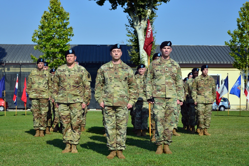 Change of Command Ceremony, U.S. Army Health Clinic Vicenza, italy.