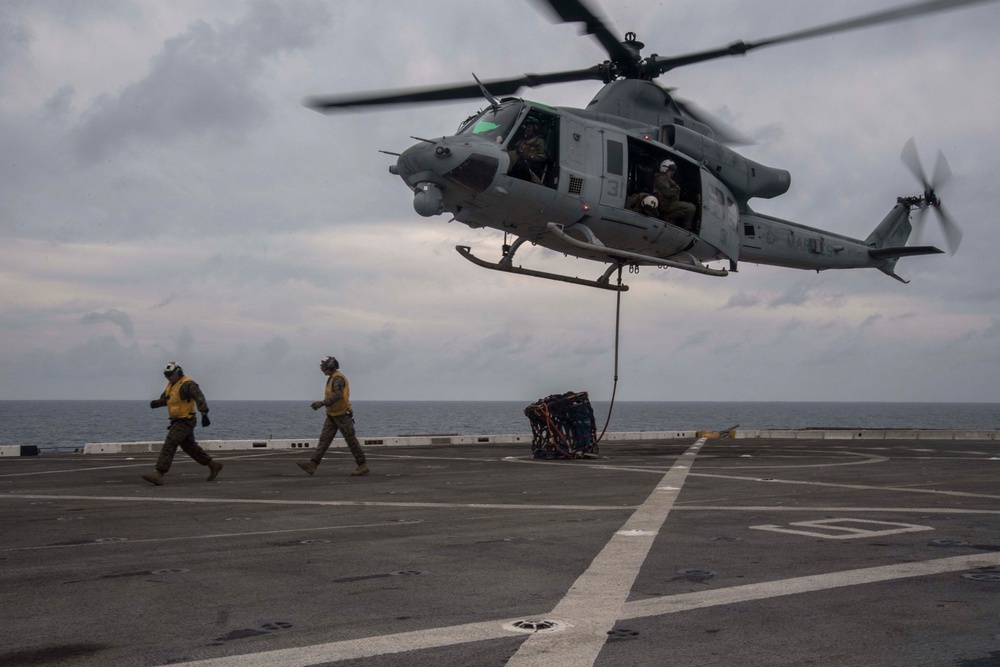 USS San Diego (LPD 22) Flight Deck Operations