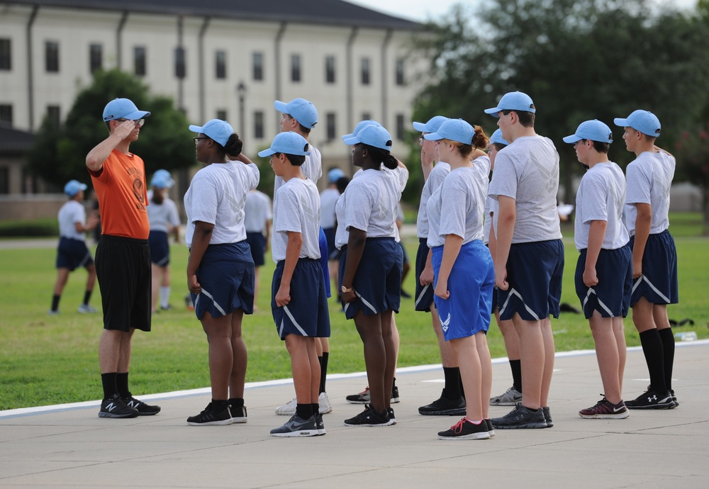 Junior ROTC cadets attend leadership course