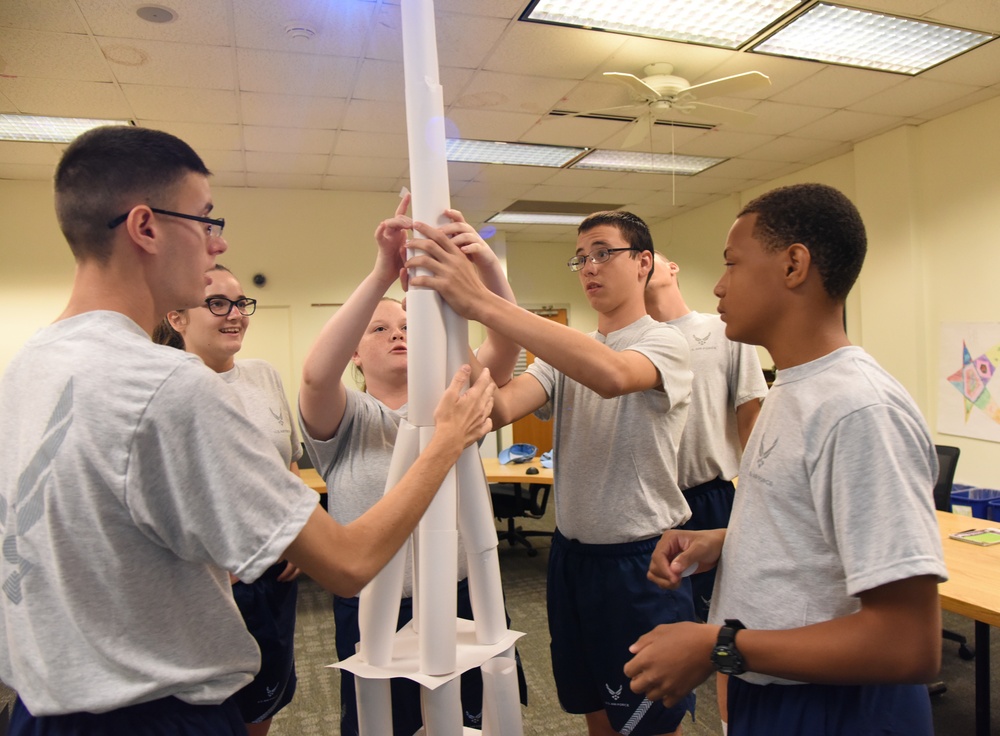 Junior ROTC cadets attend leadership course