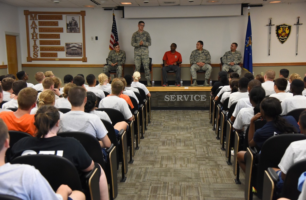 Junior ROTC cadets attend leadership course