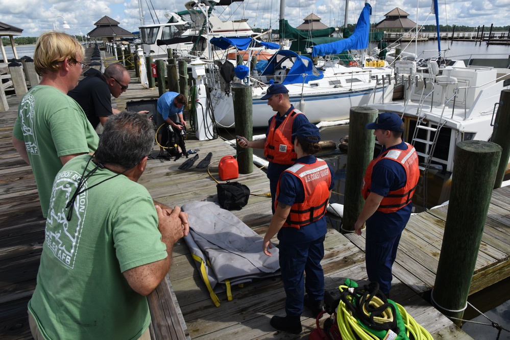 Area agencies assist with boat recovery