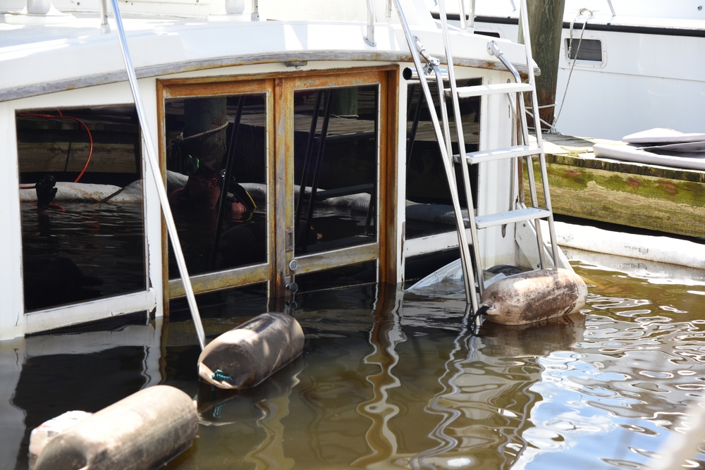 Area agencies assist with boat recovery