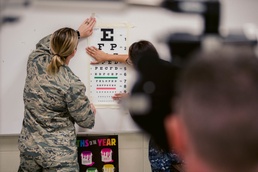 Joint Service Medical Professionals Setup for North Carolina Training Mission