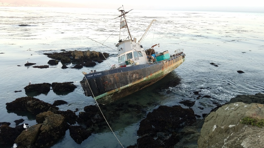 Grounded Vessel