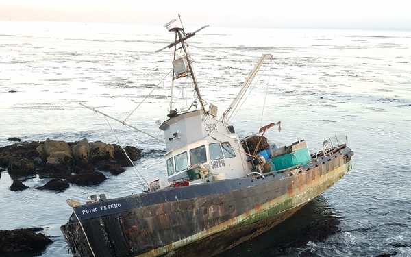 Grounded Vessel