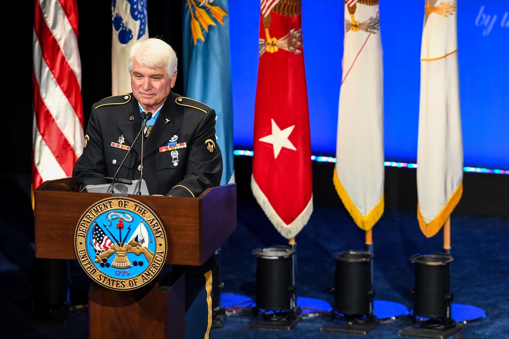 Medal of Honor Induction Ceremony of Former U.S. Army Spc. 5 James C. McCloughan