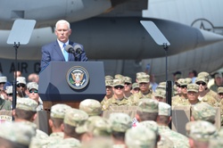 VP Pence visits US Soldiers in Georgia