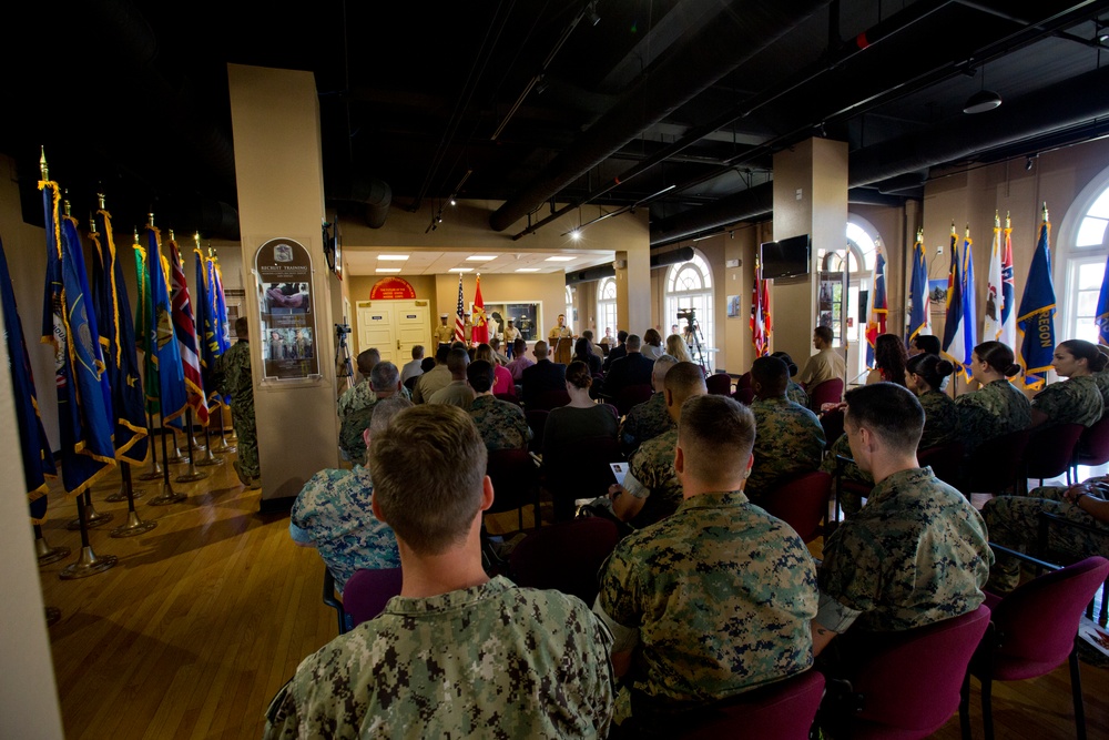 Marine Corps Recruit Depot San Diego MSgt Roberts Retirement