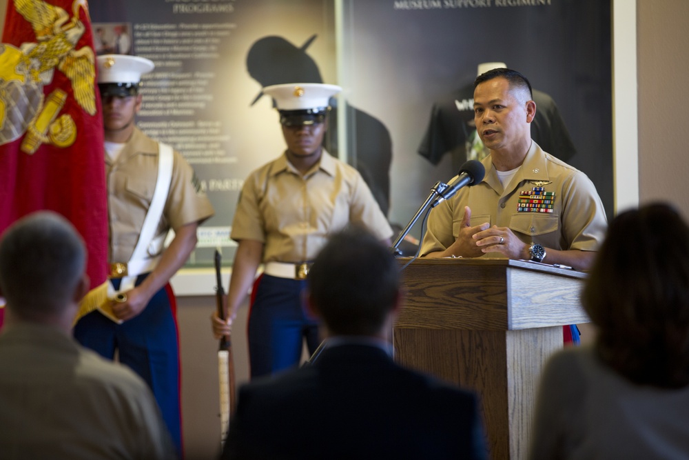 Marine Corps Recruit Depot San Diego MSgt Roberts Retirement