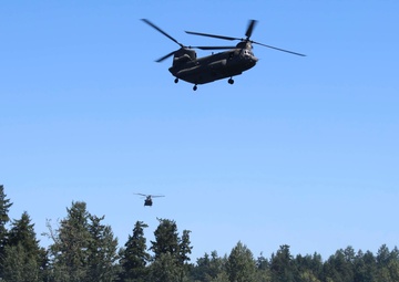 1st SFG (A) Helocast training