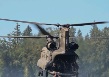 1st SFG (A) Helocast training