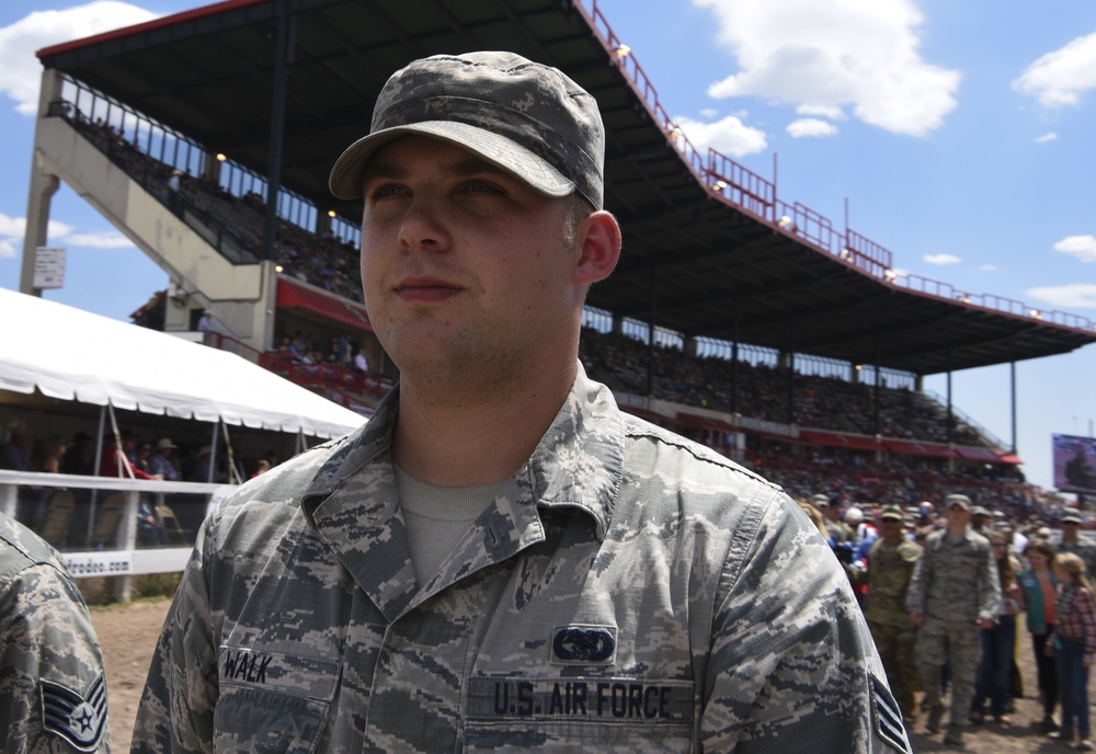 Warren Airmen participate in Military Monday
