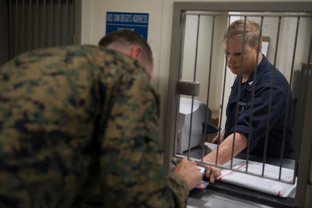 USS San Diego (LPD 22) Deployment