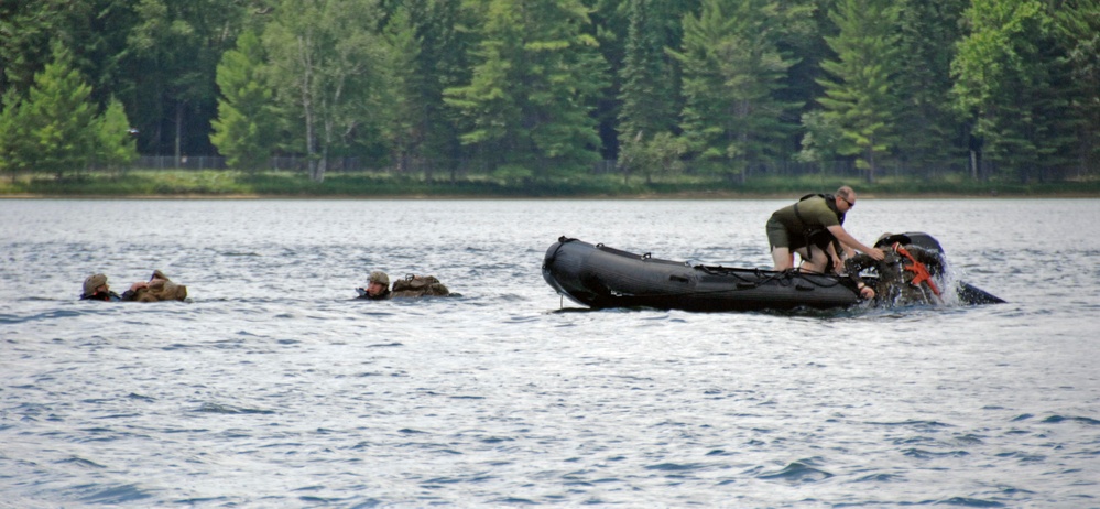 Marine HELO CAST at Camp Grayling