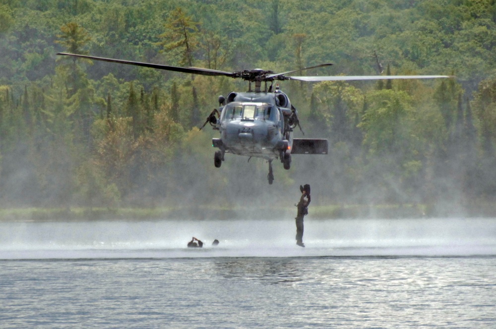 Marine HELO CAST at Camp Grayling