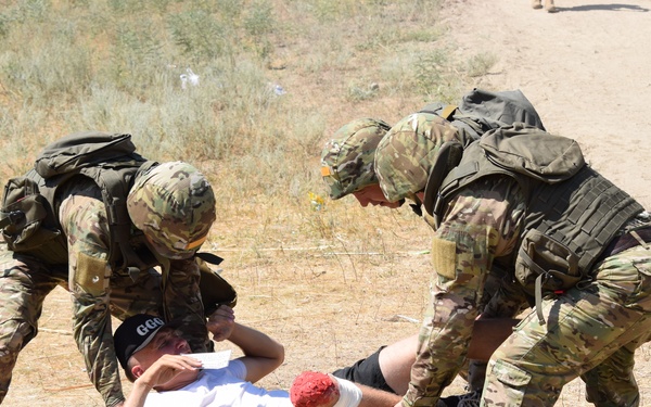 Exercise Steppe Eagle 17 sharpens soldiers' skills