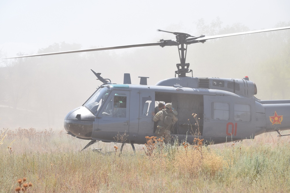 Exercise Steppe Eagle 17 sharpens soldiers' skills