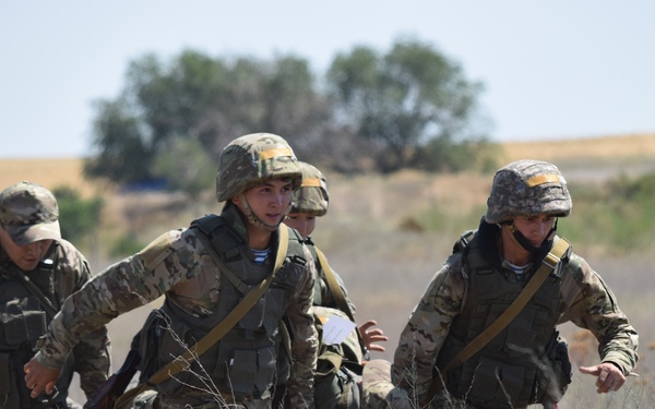 Exercise Steppe Eagle 17 sharpens soldiers' skills