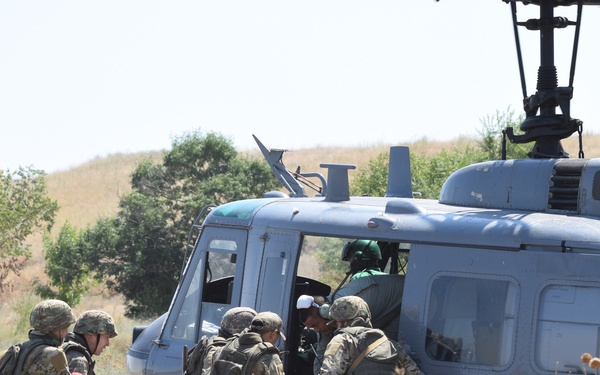 Exercise Steppe Eagle 17 sharpens soldiers' skills