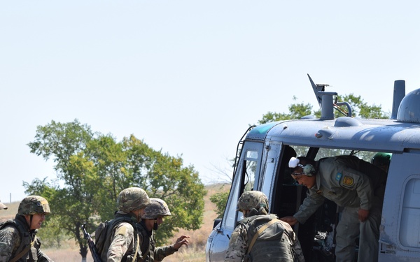 Exercise Steppe Eagle 17 sharpens soldiers' skills