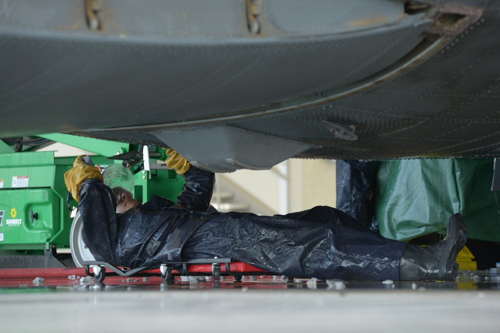 Washing A C-130