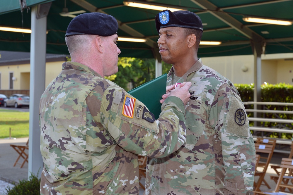 Change of Command and Change of Responsibility Ceremony, Public Health Activity Italy.