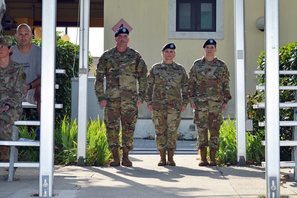 Change of Command and Change of Responsibility Ceremony, Public Health Activity Italy.