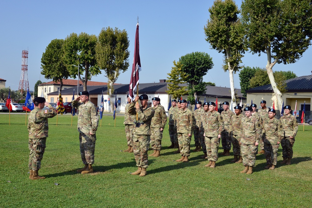 Change of Command and Change of Responsibility Ceremony, Public Health Activity Italy.