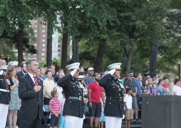 Marine Barracks Washington Sunset Parade July 25, 2017