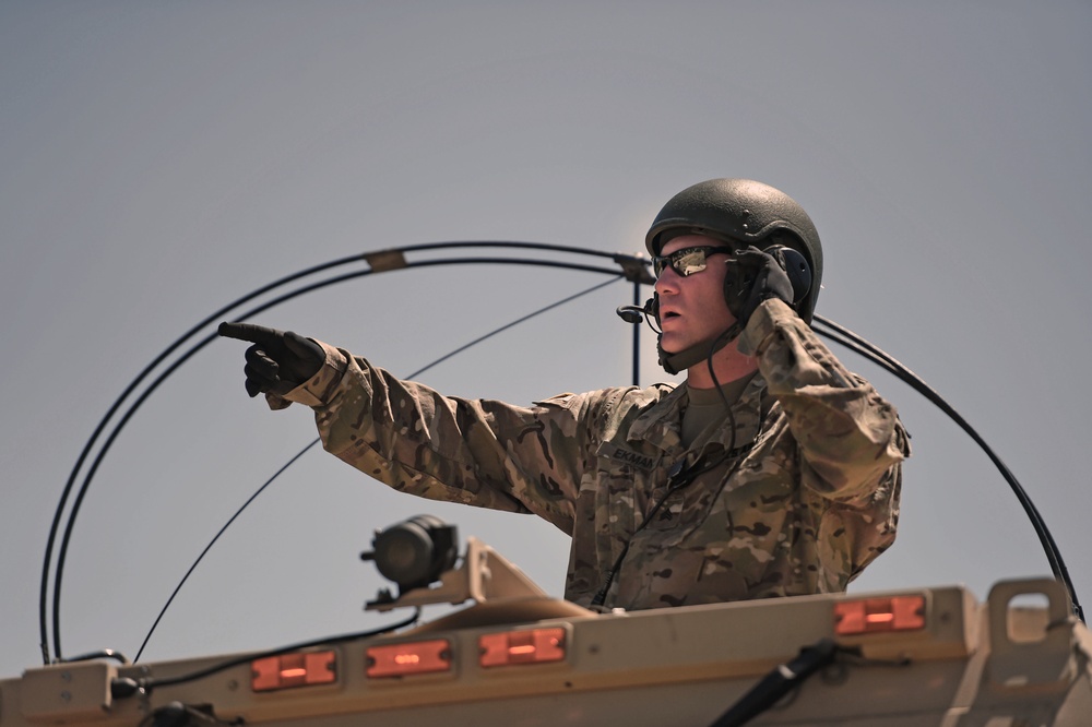 Guardsmen from around country trade old jobs for rocket launchers in Wyoming