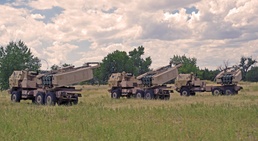 Guardsmen from around country trade old jobs for rocket launchers in Wyoming