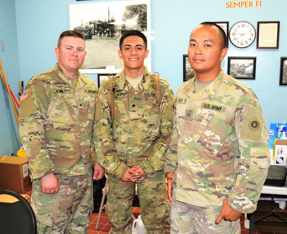 The 650th RSG’s S4 supports RSOI mission
