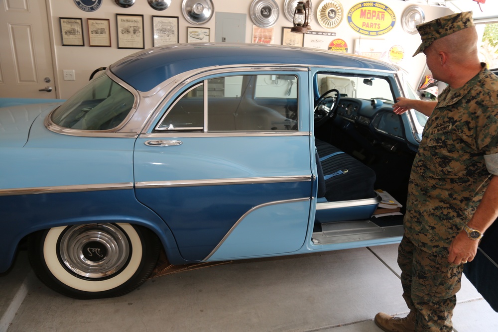 Marine officer restores history on wheels aboard MCLB Barstow