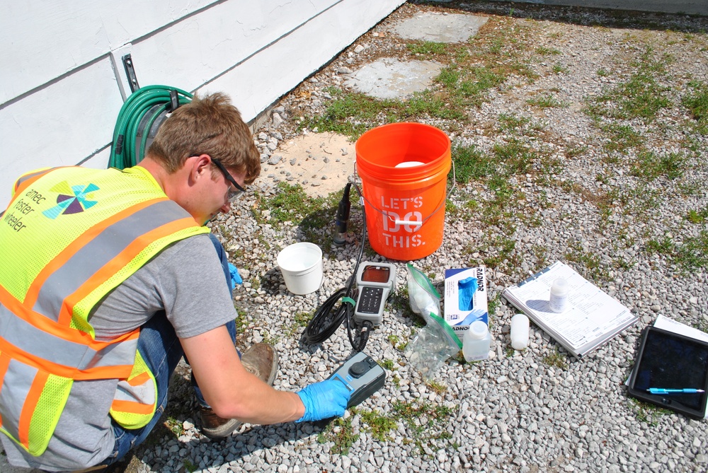 AFCEC conducts follow-on drinking water sampling at former Michigan base