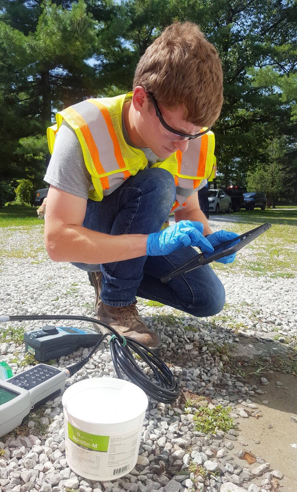 AFCEC conducts follow-on drinking water sampling at former Michigan base