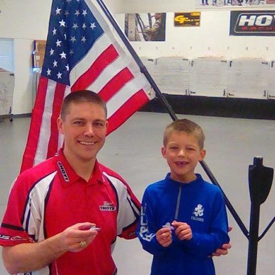 Team Schriever member hits gold