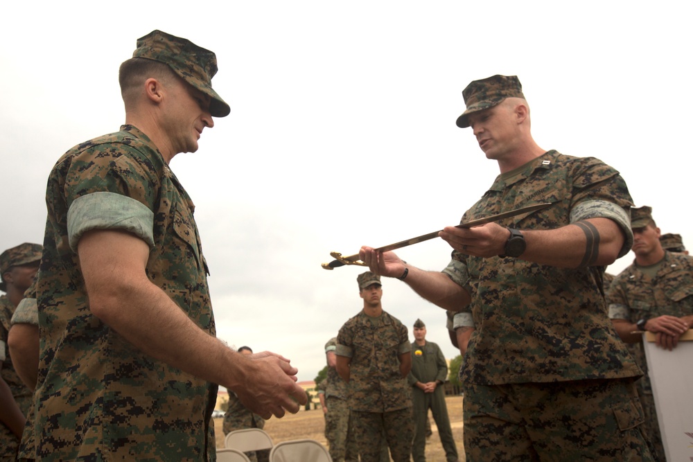 SPMAGTF-CR-AF Aviation Combat Element Conducts Transfer of Authority Ceremony