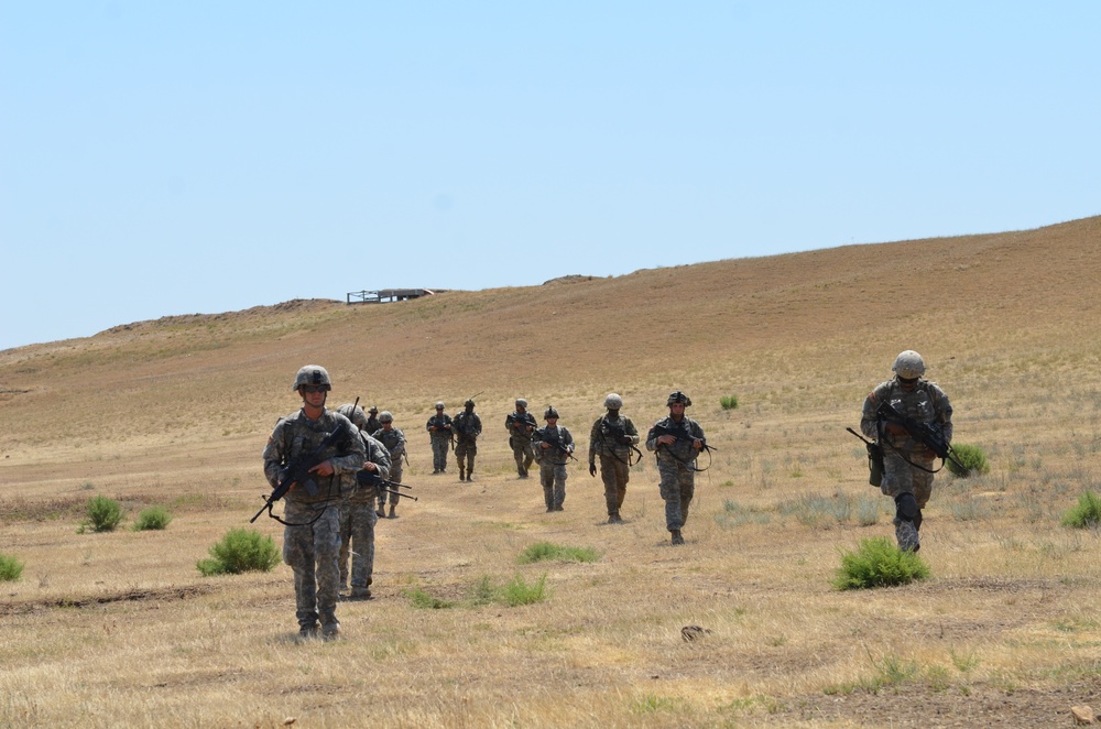 Engineers in Georgia visited by Brig. Gen. Blackstock