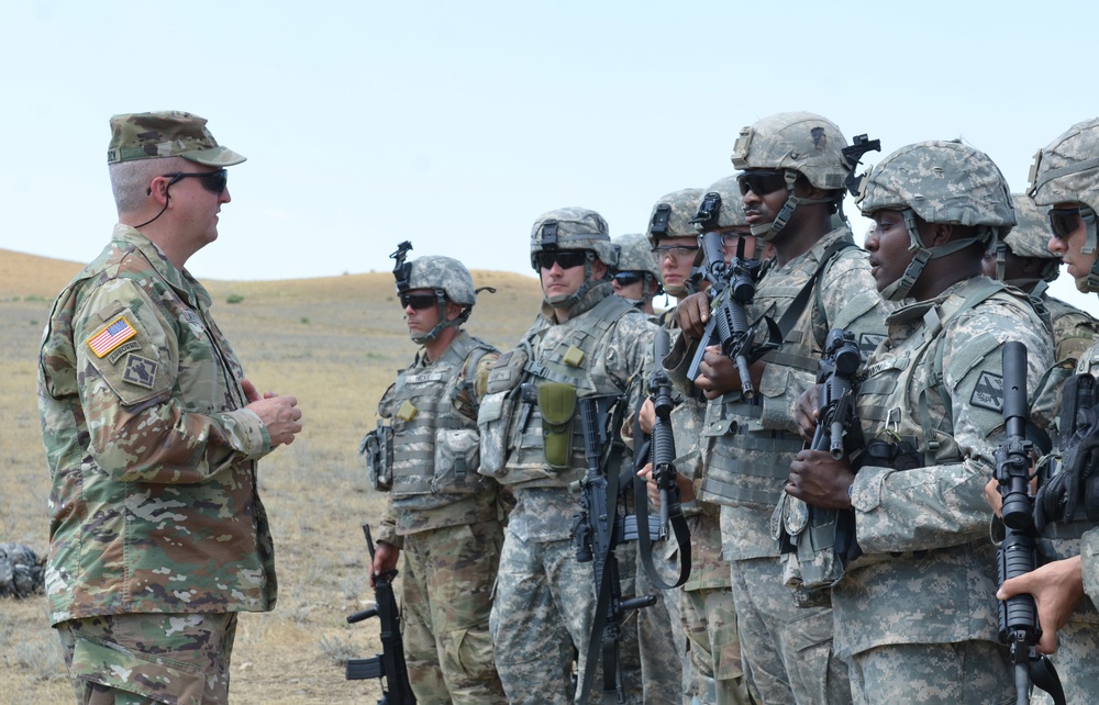 Engineers in Georgia visited by Brig. Gen. Blackstock