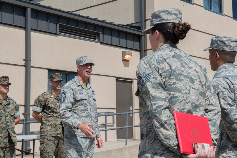Dyess Airmen participate in MCMAP