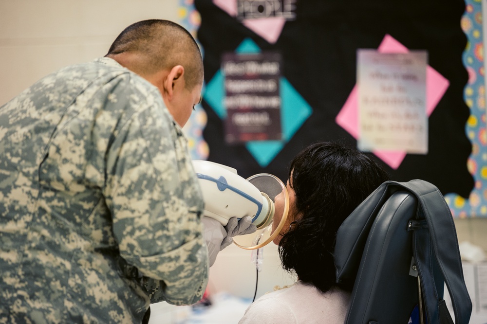 Joint Service Mission Begins Providing Health Care to Communities