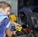 Kate Käufer, a staff delegate from the Senate Appropriations Committee, tours USS Emory S. Land (AS 39)