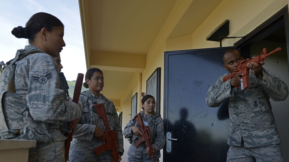 Contact left: 31 SFS defends the right way