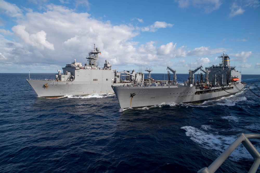 USS Bonhomme Richard Refueling