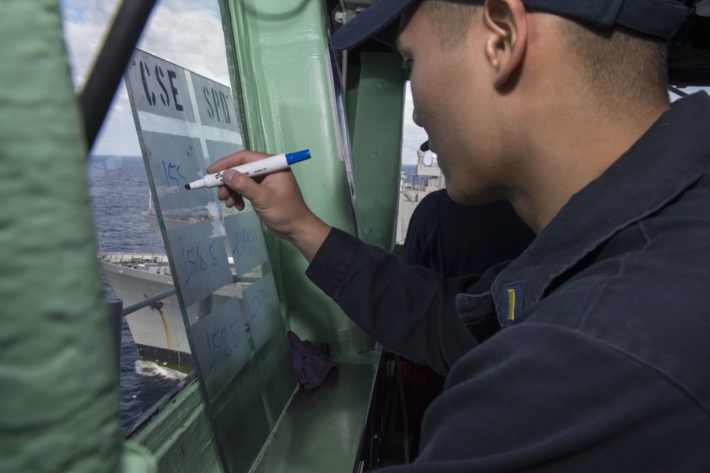 USS Bonhomme Richard Refueling
