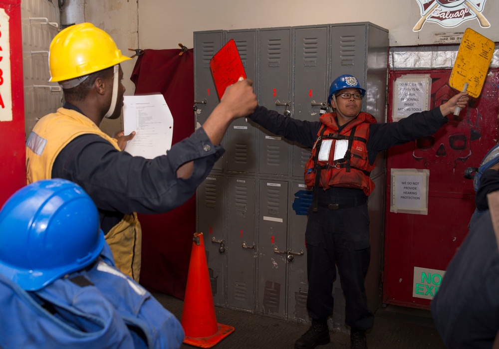 USS Bonhomme Richard Refueling